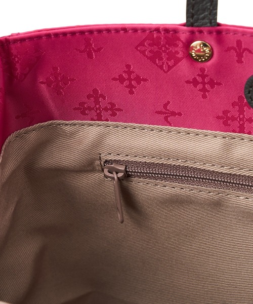 russet(ラシット)の「【新色追加】《SHOPPER》トートバッグ M(CE-184)(トートバッグ・レディース・ネイビー/アイボリー/ミント/チェリーピンク/ダークグレー/グレー系その他/カーキ/ブルー系その他/ターコイズブルー/キャメル/グレー/レッド系その他/グレー系その他2/ベージュ/インディゴブルー/イエロー/ブルー系その他3・FREE)」の18枚目の写真