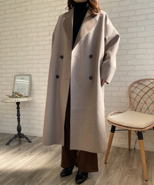 セール ダブルフェイスダブルコート チェスターコート Chiaro キアロ のファッション通販 Zozotown