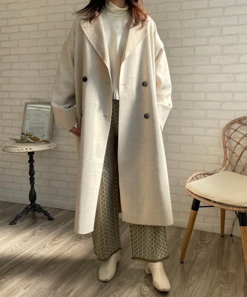 セール ダブルフェイスダブルコート チェスターコート Chiaro キアロ のファッション通販 Zozotown