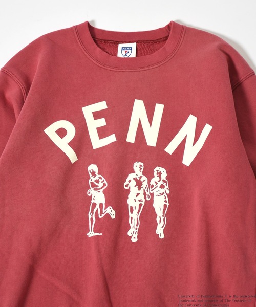 Johnbull Private labo(ジョンブルプライベートラボ)の「【+81BRANCA】カレッジスウェット / PENN(スウェット・レディース・レッド・MEDIUM/X-LARGE)」の9枚目の写真