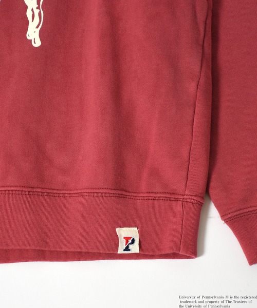 Johnbull Private labo(ジョンブルプライベートラボ)の「【+81BRANCA】カレッジスウェット / PENN(スウェット・レディース・レッド・MEDIUM/X-LARGE)」の11枚目の写真
