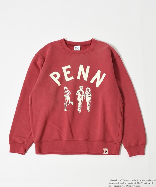 Johnbull Private labo(ジョンブルプライベートラボ)の「【+81BRANCA】カレッジスウェット / PENN(スウェット・レディース・レッド・MEDIUM/X-LARGE)」の7枚目の写真