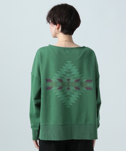 PENDLETON（ペンドルトン）の「【PENDLETON(ペンドルトン)】ウラケプルオーバー（Tシャツ/カットソー・レディース・イエロー/グリーン/アイボリー・FREE）」の20枚目の写真