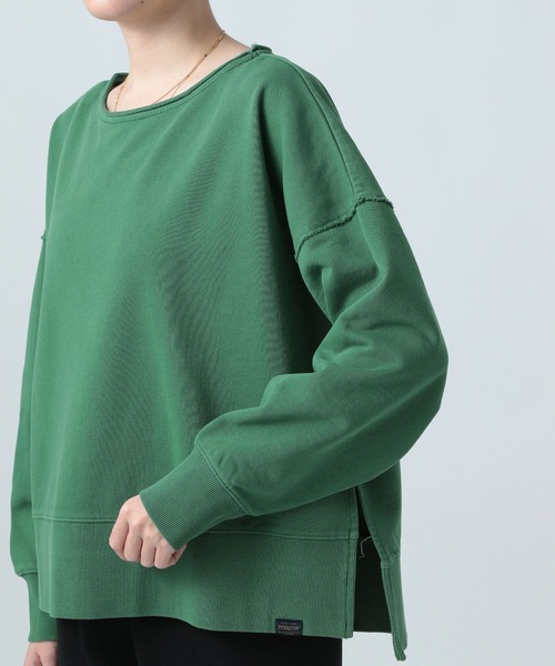 PENDLETON（ペンドルトン）の「【PENDLETON(ペンドルトン)】ウラケプルオーバー（Tシャツ/カットソー・レディース・イエロー/グリーン/アイボリー・FREE）」の22枚目の写真