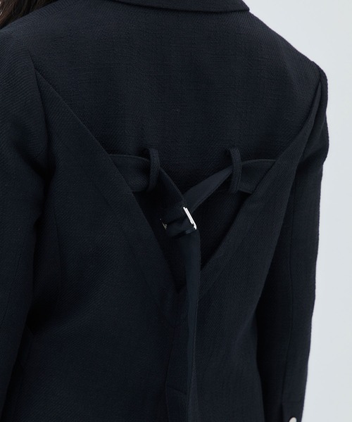 UNITED TOKYO(ユナイテッドトウキョウ)の「バックデザインジャケット(ブルゾン・レディース・ブラック/グレー・FREE)」の18枚目の写真