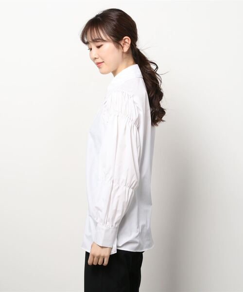 WC(ダブル シー)の「キャンディースリーブブラウス(シャツ/ブラウス・レディース・ホワイト・FREE)」の2枚目の写真