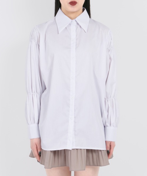 WC(ダブル シー)の「キャンディースリーブブラウス(シャツ/ブラウス・レディース・ホワイト・FREE)」の5枚目の写真