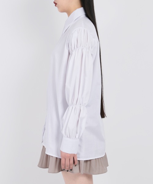WC(ダブル シー)の「キャンディースリーブブラウス(シャツ/ブラウス・レディース・ホワイト・FREE)」の6枚目の写真
