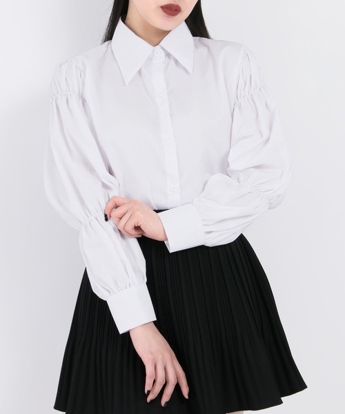 WC(ダブル シー)の「キャンディースリーブブラウス(シャツ/ブラウス・レディース・ホワイト・FREE)」の8枚目の写真