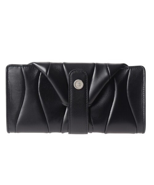 HIROKO HAYASHI（ヒロコハヤシ）の「◆CORSO(コルソ)長財布ミニ（財布・レディース・ブラック/ベージュ・00）」の2枚目の写真