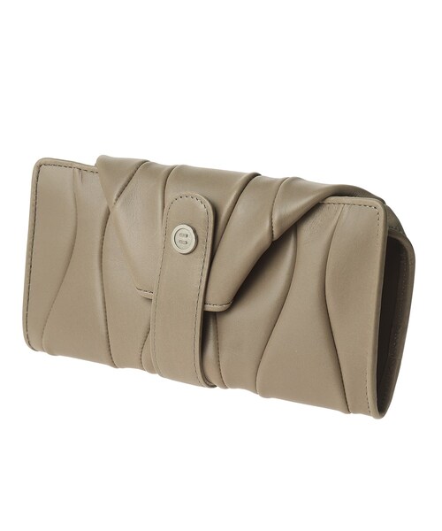 HIROKO HAYASHI（ヒロコハヤシ）の「◆CORSO(コルソ)長財布ミニ（財布・レディース・ブラック/ベージュ・00）」の4枚目の写真