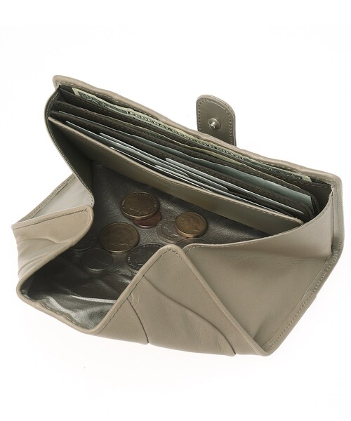HIROKO HAYASHI（ヒロコハヤシ）の「◆CORSO(コルソ)長財布ミニ（財布・レディース・ブラック/ベージュ・00）」の8枚目の写真