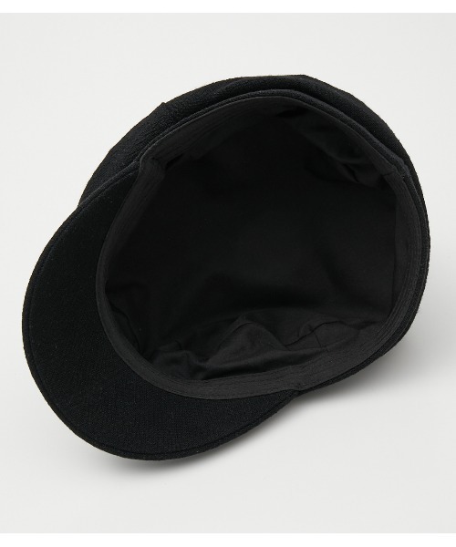 AZUL by moussy（アズールバイマウジー）の「LINEN LIKE CASQUETTE/リネンライクキャスケット（キャスケット・レディース・ブラック/アイボリー・FREE）」の13枚目の写真