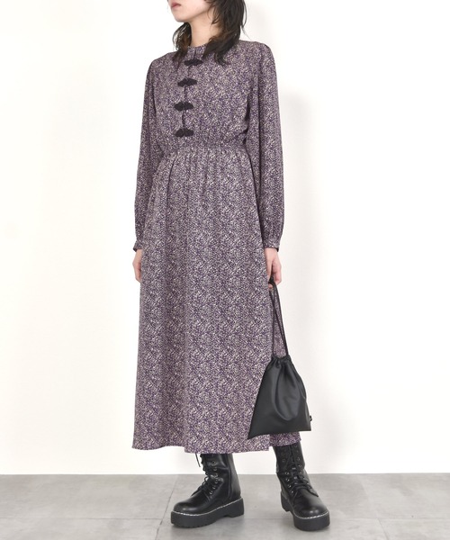 セール ブランド古着 長袖ワンピース ワンピース W Closet ダブルクローゼット のファッション通販 Zozoused
