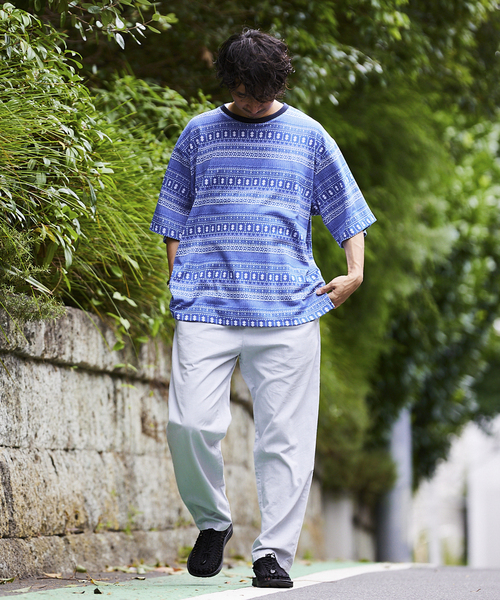 JOURNAL STANDARD relume(ジャーナルスタンダード レリューム)の「CALIFORNIA ライトシェフスラブパンツ(その他パンツ・メンズ・ライトブルー/ブラック/ベージュ/ホワイト/グリーン・SMALL/MEDIUM/LARGE)」の6枚目の写真