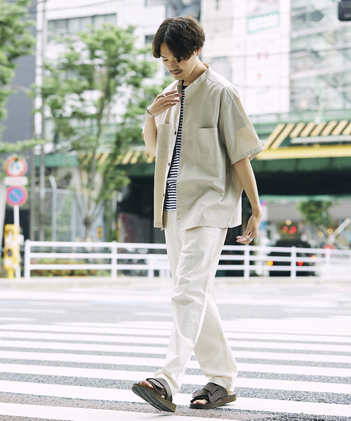 JOURNAL STANDARD relume(ジャーナルスタンダード レリューム)の「CALIFORNIA ライトシェフスラブパンツ(その他パンツ・メンズ・ライトブルー/ブラック/ベージュ/ホワイト/グリーン・SMALL/MEDIUM/LARGE)」の14枚目の写真