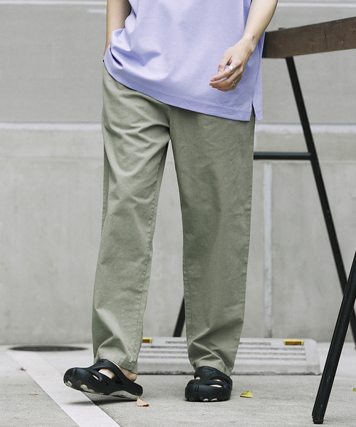 JOURNAL STANDARD relume(ジャーナルスタンダード レリューム)の「CALIFORNIA ライトシェフスラブパンツ(その他パンツ・メンズ・ライトブルー/ブラック/ベージュ/ホワイト/グリーン・SMALL/MEDIUM/LARGE)」の20枚目の写真