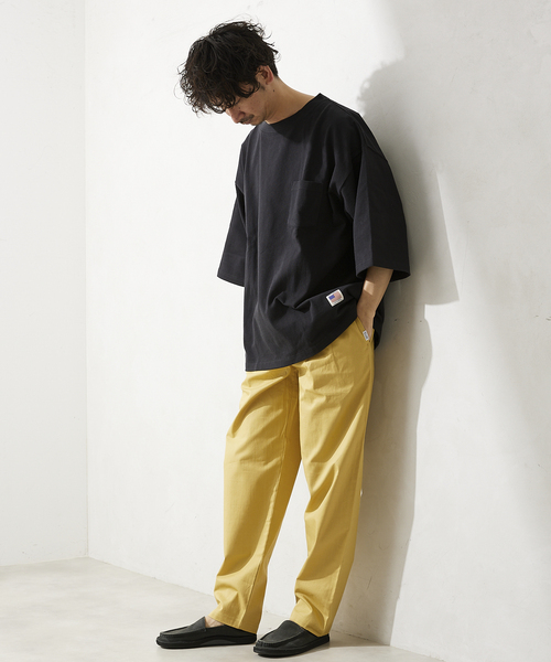 JOURNAL STANDARD relume(ジャーナルスタンダード レリューム)の「CALIFORNIA ライトシェフスラブパンツ(その他パンツ・メンズ・ライトブルー/ブラック/ベージュ/ホワイト/グリーン・SMALL/MEDIUM/LARGE)」の22枚目の写真