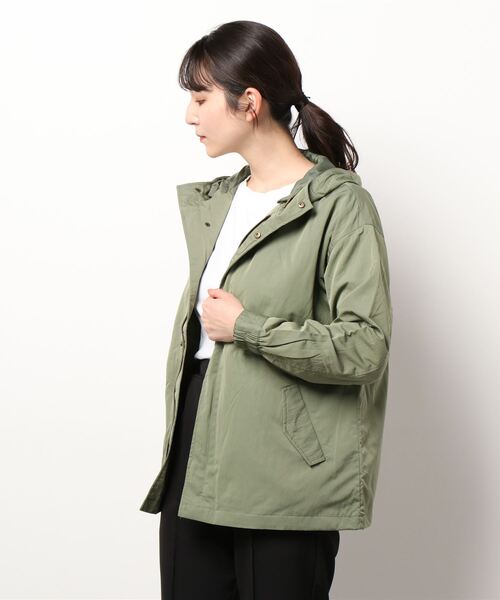 Lugnoncure（ルノンキュール）の「マウンテンパーカー（マウンテンパーカー・レディース・カーキ/チャコール/ベージュ・ﾌﾘ-）」の9枚目の写真