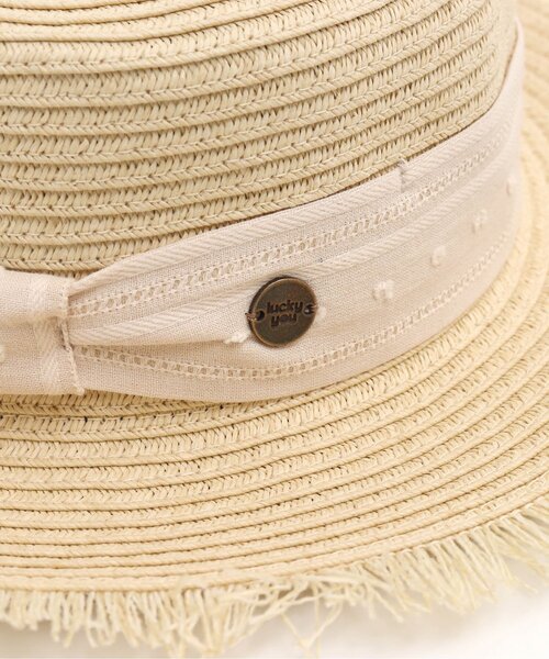 BREEZE（ブリーズ）の「/フリンジペーパーハット（ハット・キッズ・ブラウン/ベージュ・52/56/50/54）」の8枚目の写真