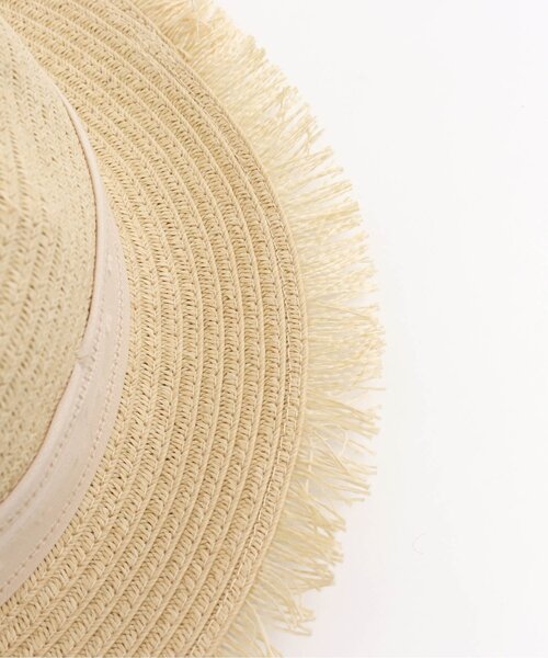 BREEZE（ブリーズ）の「/フリンジペーパーハット（ハット・キッズ・ブラウン/ベージュ・52/56/50/54）」の9枚目の写真