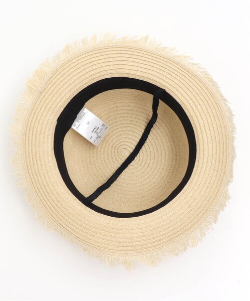 BREEZE（ブリーズ）の「/フリンジペーパーハット（ハット・キッズ・ブラウン/ベージュ・52/56/50/54）」の10枚目の写真