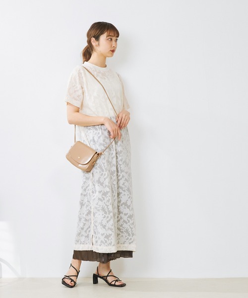 menue（メヌエ）の「華奢多連ストラップ 6cmヒール サンダル（サンダル・レディース・ブラック/ベージュ/グリーン/アイボリー/グレイッシュベージュ/オレンジ・LL/3L/S/M/L/XS）」の22枚目の写真