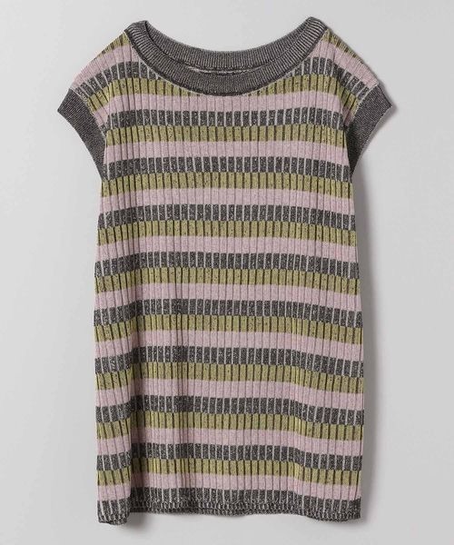 JEANASIS(ジーナシス)の「12GアソートボーダーNS281543(ニット/セーター・レディース・グレー系その他/ブルー系その他/オレンジ系その他・FREE)」の10枚目の写真