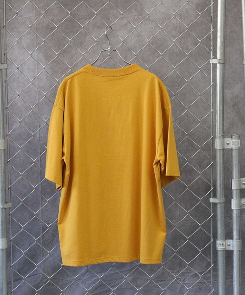 BEN DAVIS(ベンデイビス)の「【BEN DAVIS】カレッジロゴTシャツ(Tシャツ/カットソー・メンズ・グリーン/ネイビー/イエロー/オフホワイト・XL/S/L/M)」の6枚目の写真