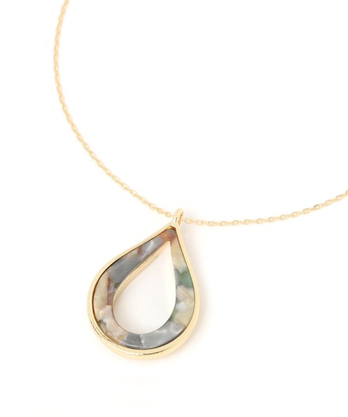 GLOBAL WORK(グローバルワーク)の「リバーシブルスライドネックレス/276805(ネックレス・レディース・グレー系その他/ベージュ/グリーン/ダークブラウン/その他/グレー/ライトイエロー/ブルー/グレイッシュベージュ/その他1/アイボリー・FREE)」の7枚目の写真