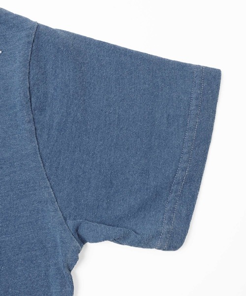 GLAZOS（グラソス）の「天竺・スタープリント半袖Tシャツ（Tシャツ/カットソー・キッズ・ブルー/ホワイト・140cm/150cm/160cm/130cm/170cm）」の8枚目の写真