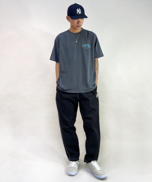 THRASHER（スラッシャー）の「【ムラサキスポーツ別注】THRASHER/スラッシャー ルーズフィット バックプリントTシャツ TH8122VG DIAMND（Tシャツ/カットソー・メンズ・ブラック/ホワイト・M/XL/L）」の12枚目の写真