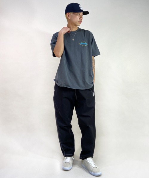 THRASHER（スラッシャー）の「【ムラサキスポーツ別注】THRASHER/スラッシャー ルーズフィット バックプリントTシャツ TH8122VG DIAMND（Tシャツ/カットソー・メンズ・ブラック/ホワイト・M/XL/L）」の10枚目の写真