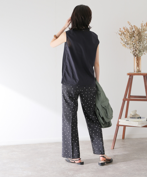 B.C STOCK(ベーセーストック)の「カットワーク刺繍ブラウス(シャツ/ブラウス・レディース・ホワイト/ブラック/イエロー・FREE)」の7枚目の写真