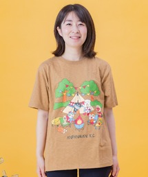 ANPANMAN KIDS COLLECTION | キャンプ柄Tシャツ大人(Tシャツ/カットソー)
