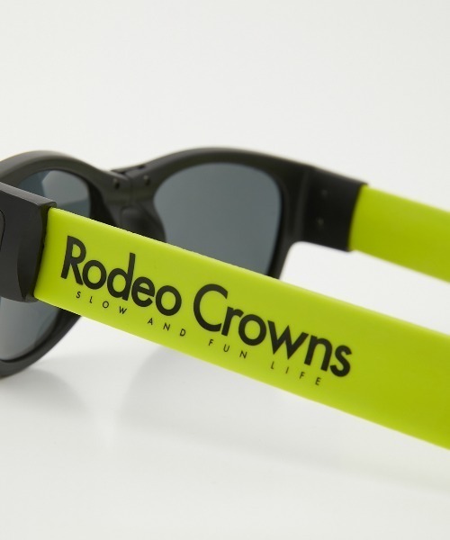 RODEO CROWNS WIDE BOWL（ロデオクラウンズワイドボウル）の「FOLDING SUNGLASSES（サングラス・レディース・ホワイト/ブラック/ピンク/ライム・FREE）」の6枚目の写真