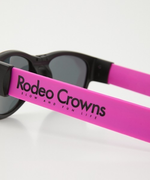 RODEO CROWNS WIDE BOWL（ロデオクラウンズワイドボウル）の「FOLDING SUNGLASSES（サングラス・レディース・ホワイト/ブラック/ピンク/ライム・FREE）」の14枚目の写真
