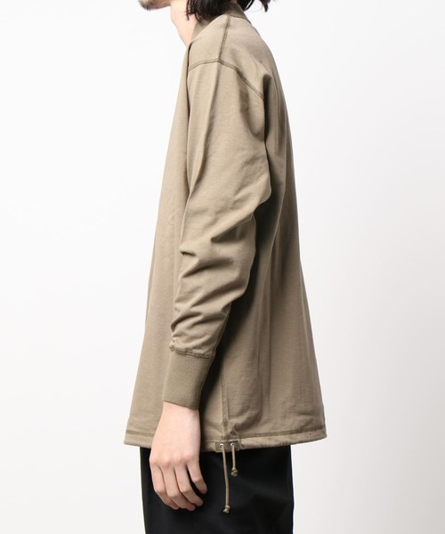 08sircus（ゼロエイトサーカス）の「08sircus/08サーカス/DRAWSTRING TEE（Tシャツ/カットソー・メンズ・カーキ・4）」の3枚目の写真