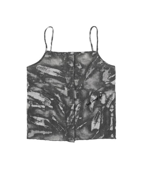 FANCY CLUB（ファンシークラブ）の「A'GEM/9 × .kom『 FANCY CLUB/ファンシークラブ』GLITCH OPEN SLEEVELESS/グリッチオープンスリーブレス キャミソール（キャミソール・レディース・ブラック/グレー・FREE）」の13枚目の写真