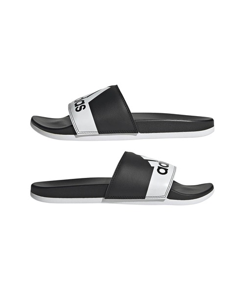 adidas(アディダス)の「ADILETTECOMFORTU GV9712(サンダル・メンズ・ブラック系その他・25.5cm/26.5cm/27.5cm/28.5cm/22.5㎝/23.5㎝/24.5㎝)」の4枚目の写真