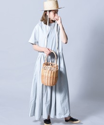 folka（フォルカ）の「【folka（フォルカ）】ウエスト切替ギャザーワンピース（ワンピース・メンズ）」