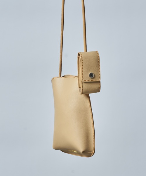 MAISON BREEZE（メゾンブリーズ）の「【MAISON BREEZE】マルチツインミニスマホショルダーバッグ KNF（ショルダーバッグ・レディース・ホワイト/ブラック/ベージュ/ブルー/イエロー・FREE）」の5枚目の写真
