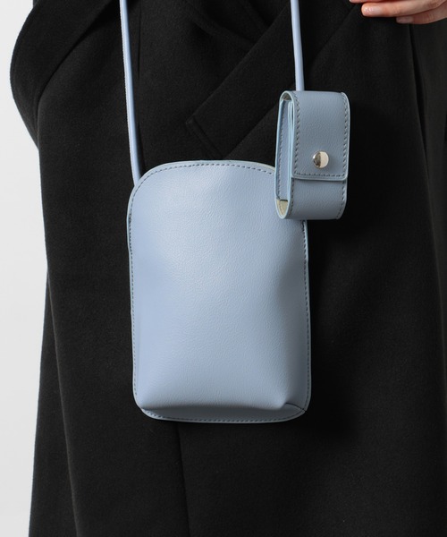 MAISON BREEZE（メゾンブリーズ）の「【MAISON BREEZE】マルチツインミニスマホショルダーバッグ KNF（ショルダーバッグ・レディース・ホワイト/ブラック/ベージュ/ブルー/イエロー・FREE）」の4枚目の写真