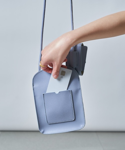 MAISON BREEZE（メゾンブリーズ）の「【MAISON BREEZE】マルチツインミニスマホショルダーバッグ KNF（ショルダーバッグ・レディース・ホワイト/ブラック/ベージュ/ブルー/イエロー・FREE）」の11枚目の写真