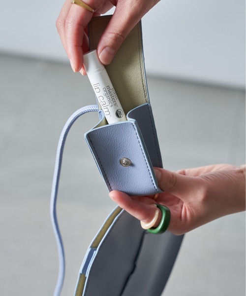 MAISON BREEZE（メゾンブリーズ）の「【MAISON BREEZE】マルチツインミニスマホショルダーバッグ KNF（ショルダーバッグ・レディース・ホワイト/ブラック/ベージュ/ブルー/イエロー・FREE）」の9枚目の写真