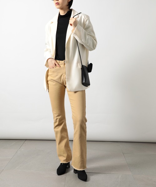 MAISON BREEZE（メゾンブリーズ）の「【MAISON BREEZE】マルチツインミニスマホショルダーバッグ KNF（ショルダーバッグ・レディース・ホワイト/ブラック/ベージュ/ブルー/イエロー・FREE）」の21枚目の写真