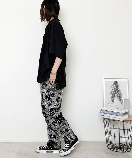 Ritzy（リッツィー）の「バルーンシルエットイージーシェフパンツ（その他パンツ・メンズ・ホワイト/ブラック系その他・SMALL/MEDIUM/LARGE/X-LARGE）」の22枚目の写真