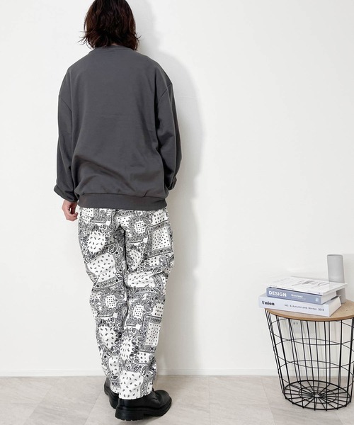 Ritzy（リッツィー）の「バルーンシルエットイージーシェフパンツ（その他パンツ・メンズ・ホワイト/ブラック系その他・SMALL/MEDIUM/LARGE/X-LARGE）」の5枚目の写真