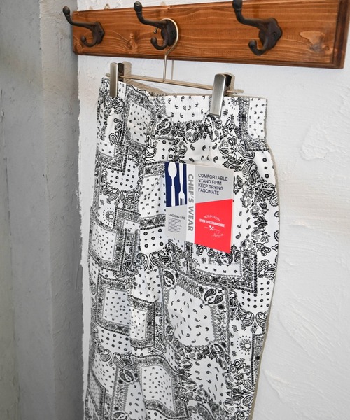 Ritzy（リッツィー）の「バルーンシルエットイージーシェフパンツ（その他パンツ・メンズ・ホワイト/ブラック系その他・SMALL/MEDIUM/LARGE/X-LARGE）」の14枚目の写真