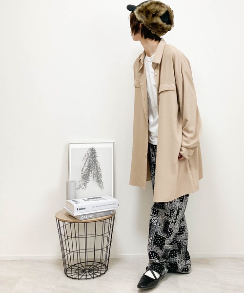 Ritzy（リッツィー）の「バルーンシルエットイージーシェフパンツ（その他パンツ・メンズ・ホワイト/ブラック系その他・SMALL/MEDIUM/LARGE/X-LARGE）」の10枚目の写真